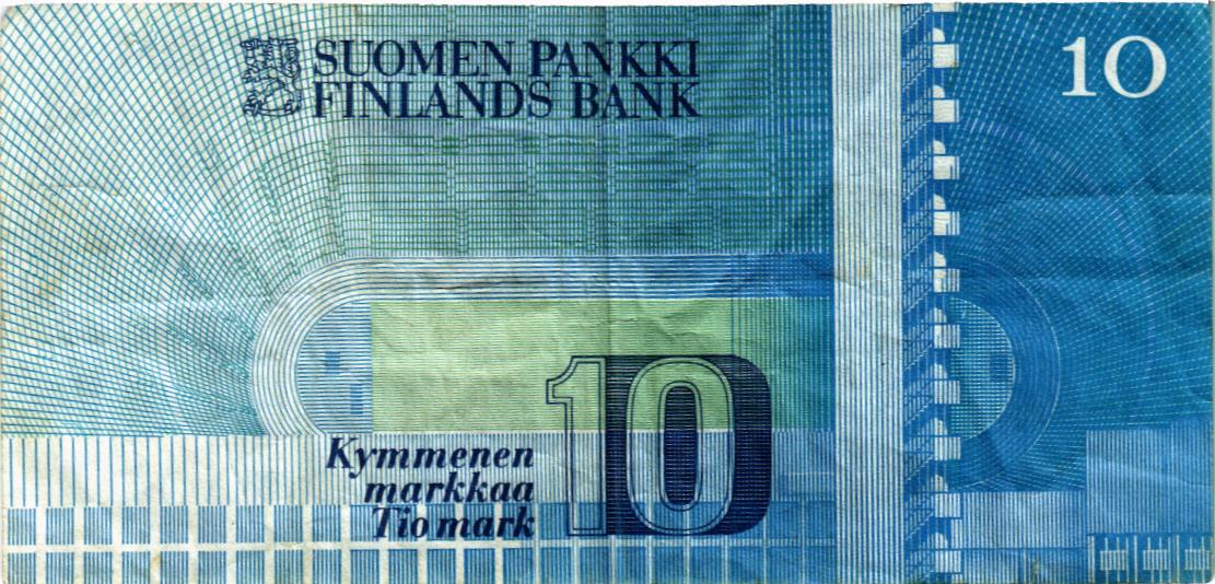 ФИНЛЯНДИЯ 10 МАРОК мини 2