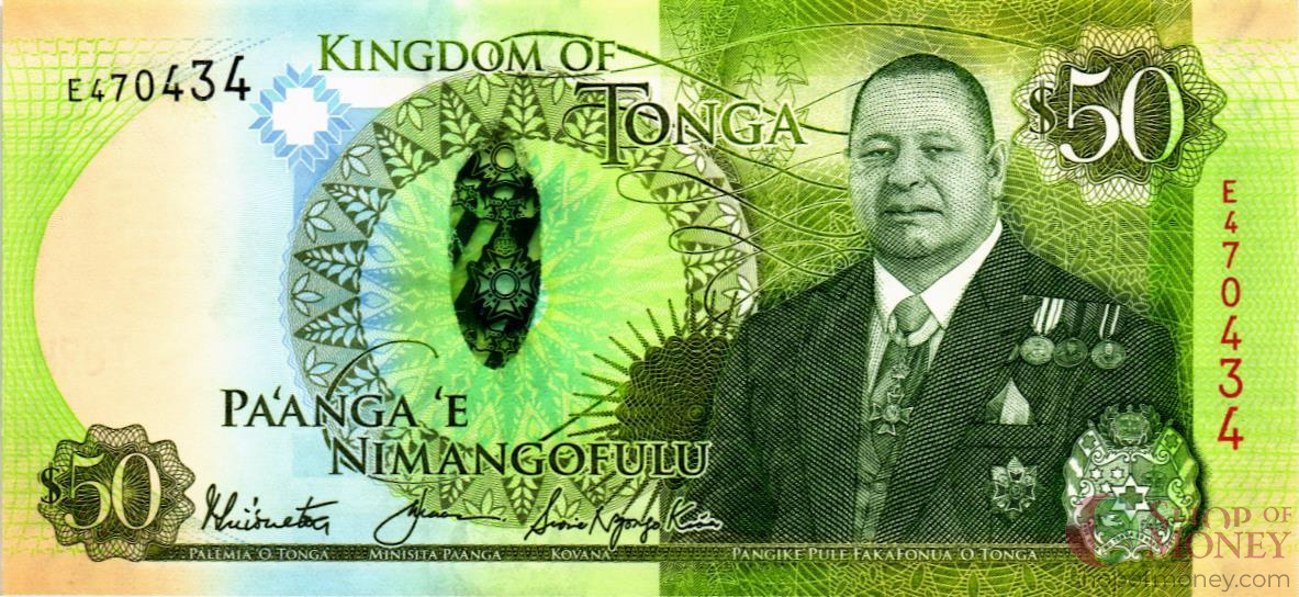 ТОНГА 50 ПААНГА мини 1
