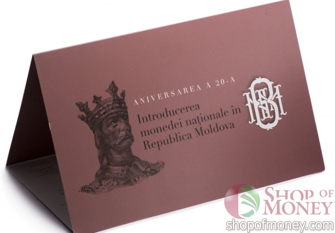 МОЛДОВА 200 ЛЕЙ (В БУКЛЕТЕ) мини 3