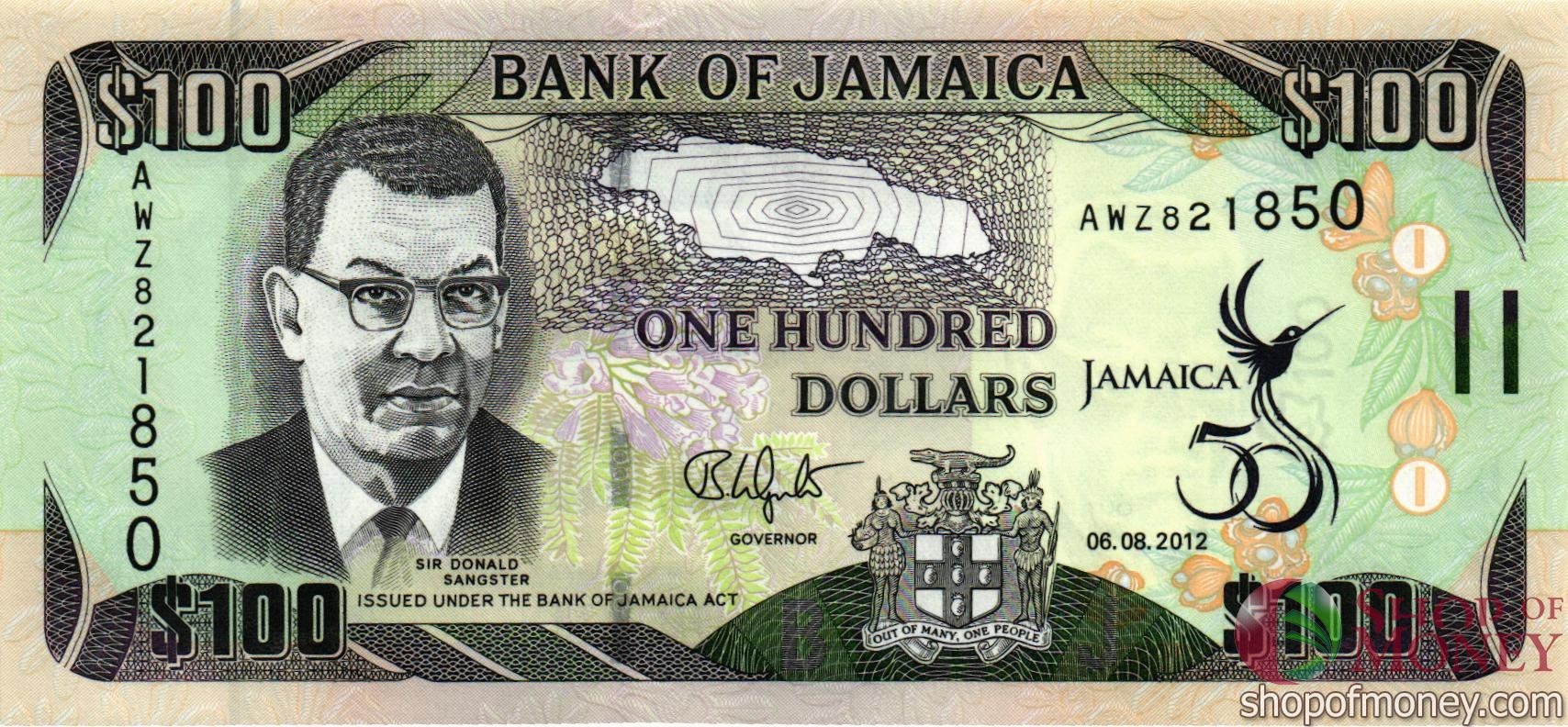 ЯМАЙКА 100 ДОЛЛАРОВ мини 1