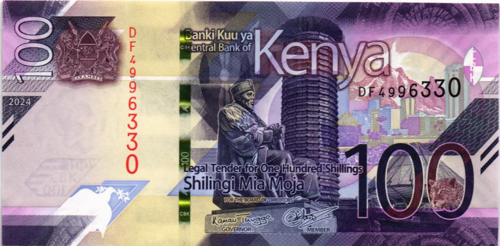 КЕНИЯ 100 ШИЛЛИНГОВ