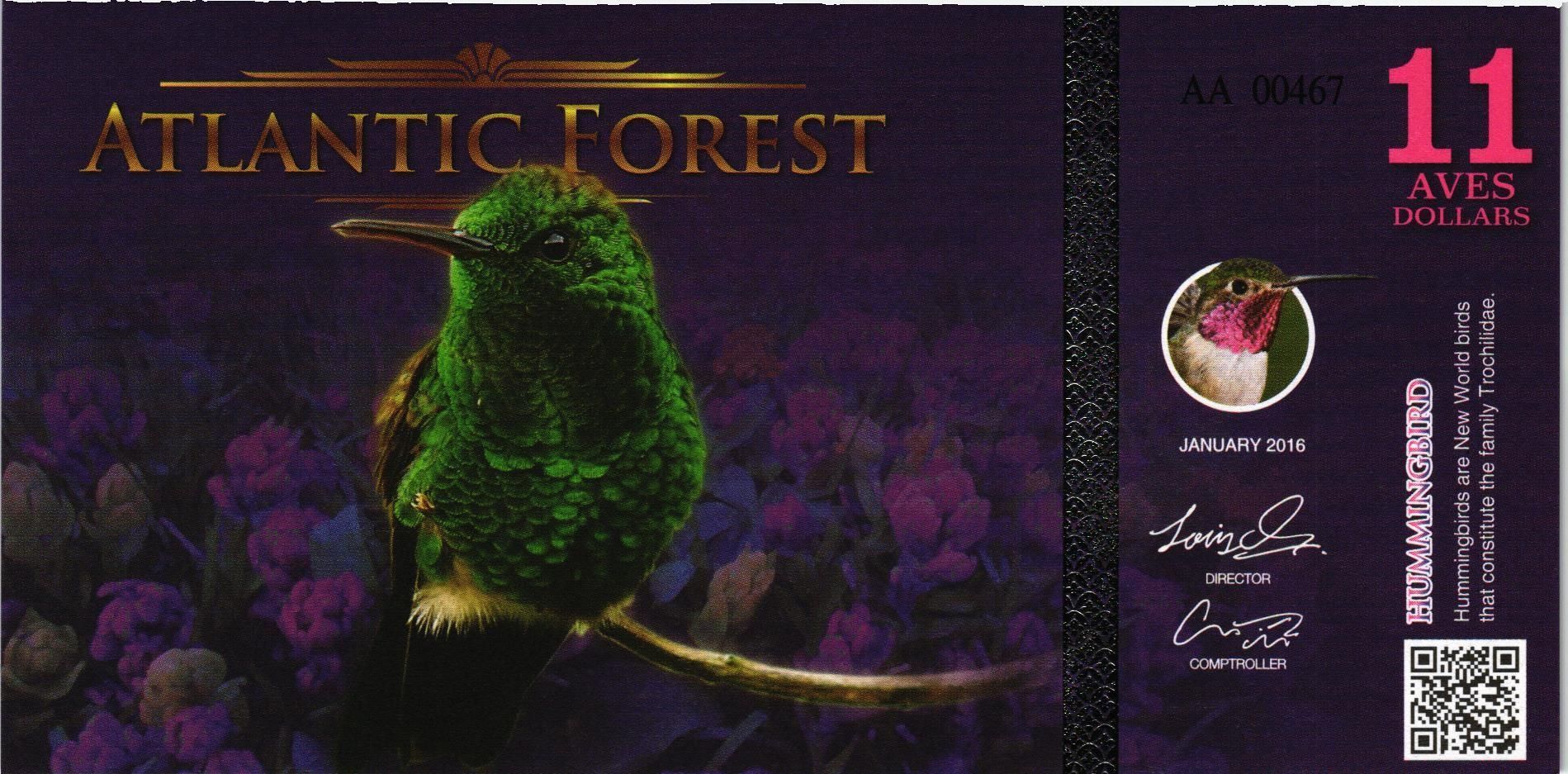 АТЛАНТИЧЕСКИЙ ЛЕС 11 ДОЛЛАРОВ мини 2