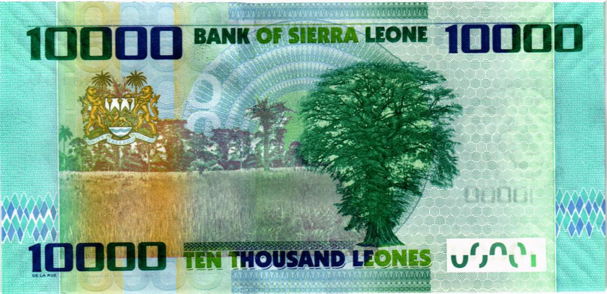 СЬЕРРА-ЛЕОНЕ 10000 ЛЕОНЕ мини 2