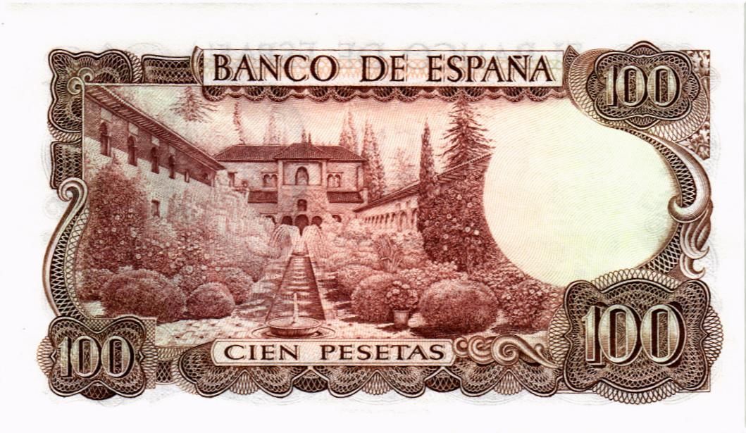 ИСПАНИЯ 100 ПЕСЕТ мини 2