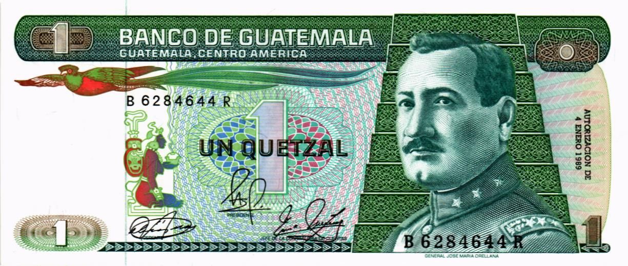 ГВАТЕМАЛА 1 КЕТСАЛЬ мини 1
