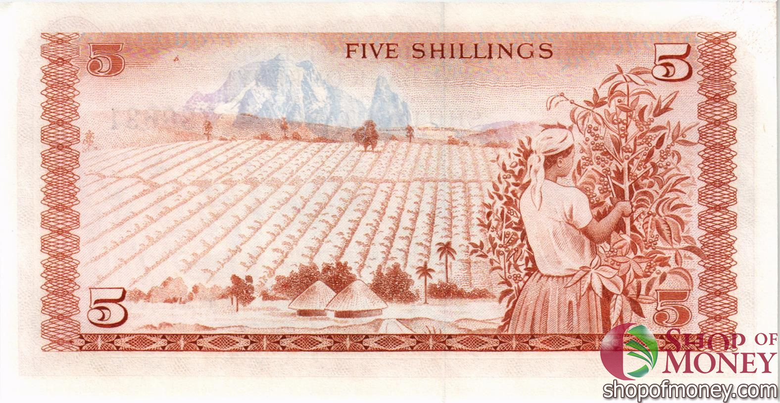 КЕНИЯ 5 ШИЛЛИНГОВ мини 2