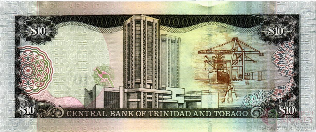 ТРИНИДАД И ТОБАГО 10 ДОЛЛАРОВ мини 2