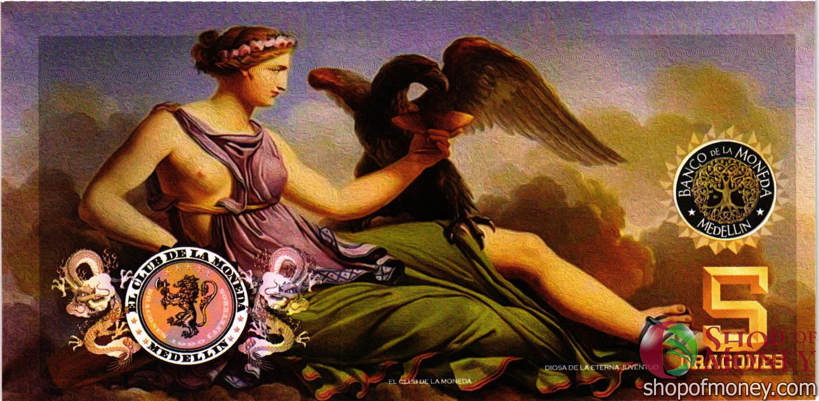 КОЛУМБИЯ ДРАГОНЕС (ВЫДАЮЩИЕСЯ ЛИЧНОСТИ) мини 13