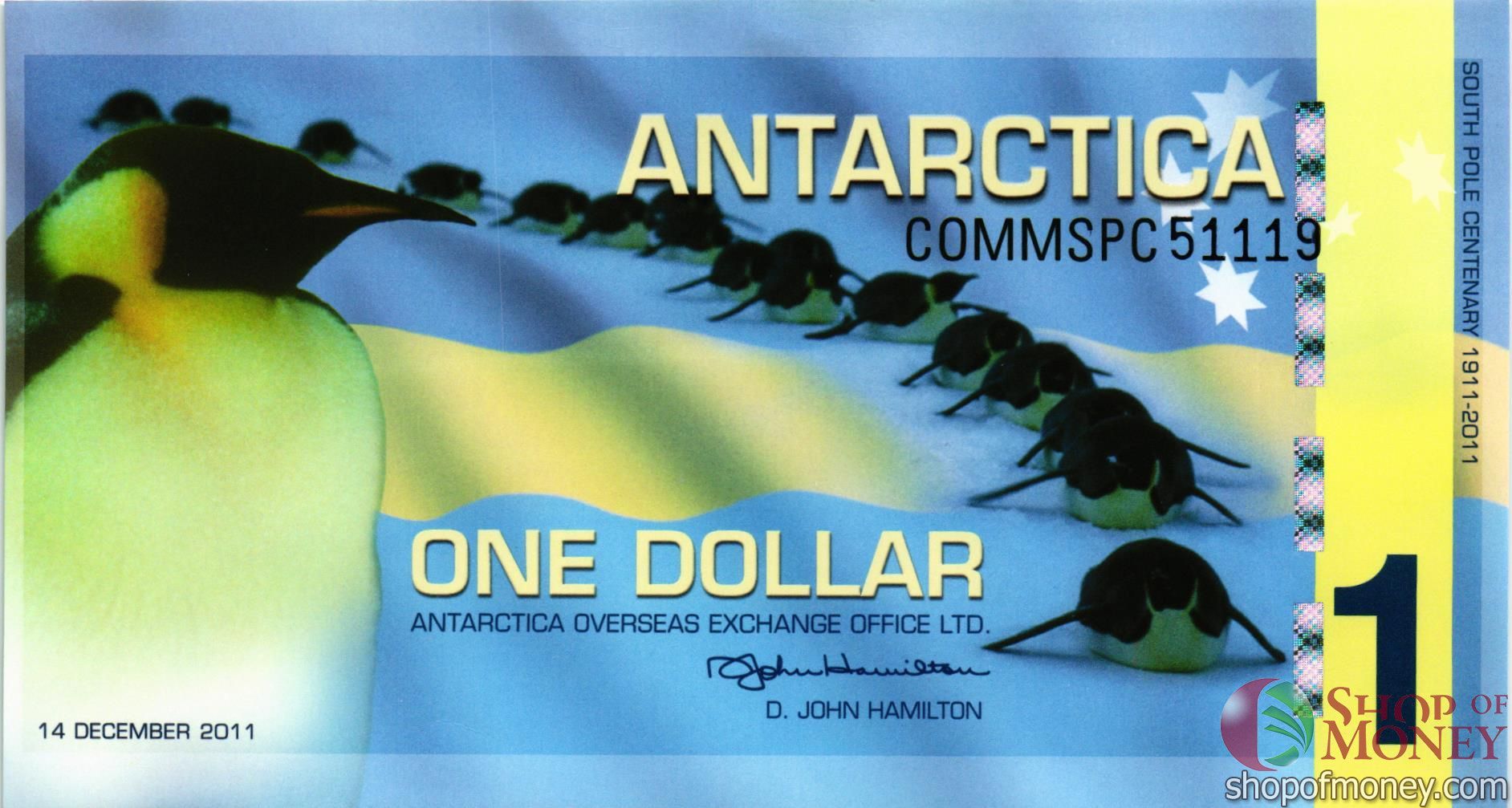 АРКТИЧЕСКИЕ ТЕРРИТОРИИ 1 ДОЛЛАР