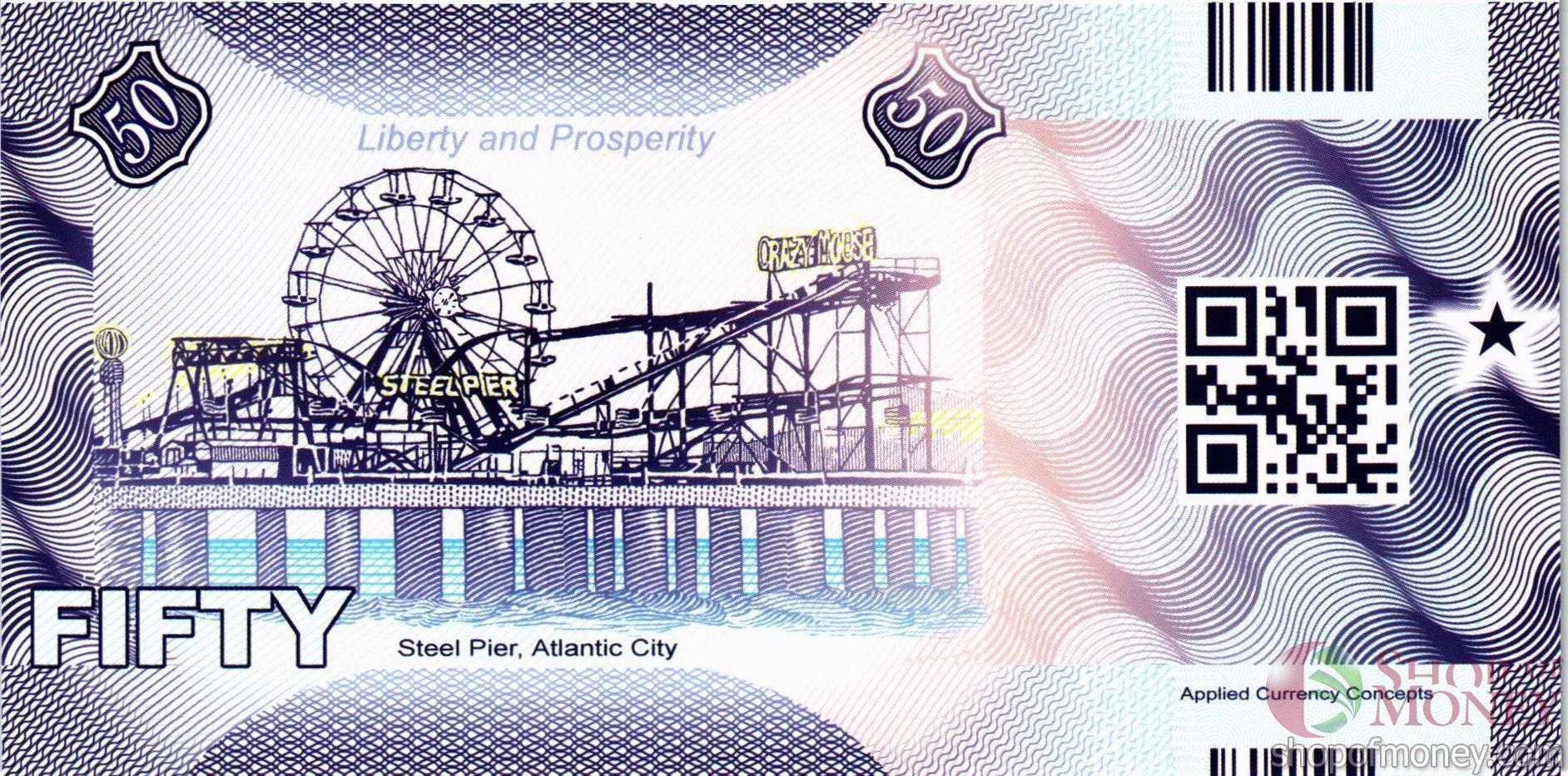 НЬЮ-ДЖЕРСИ 50 ДОЛЛАРОВ мини 2