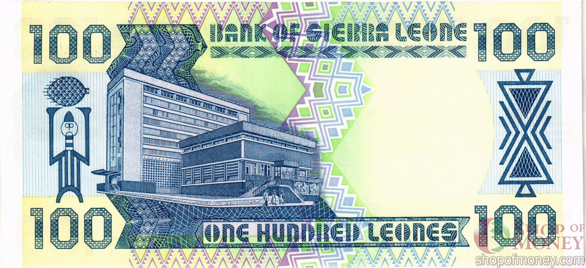 СЬЕРРА-ЛЕОНЕ 100 ЛЕОНЕ мини 2