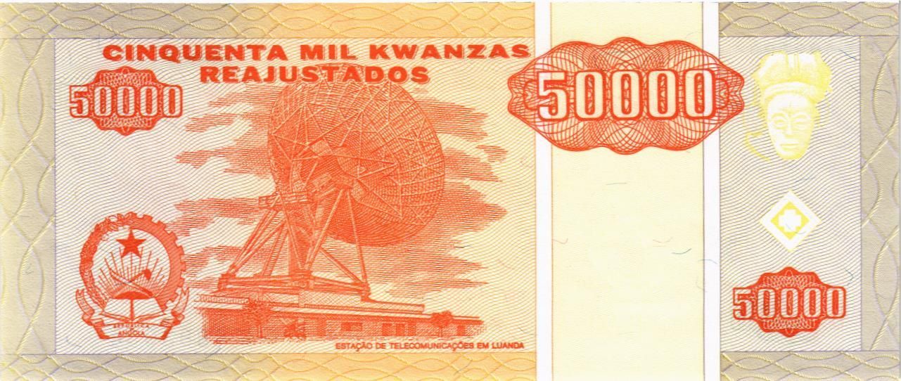 АНГОЛА 50000 КВАНЗА мини 2