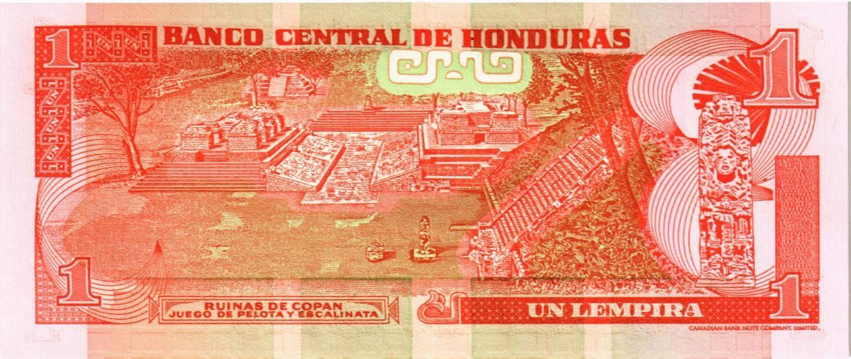 ГОНДУРАС 1 ЛЕМПИРА мини 2