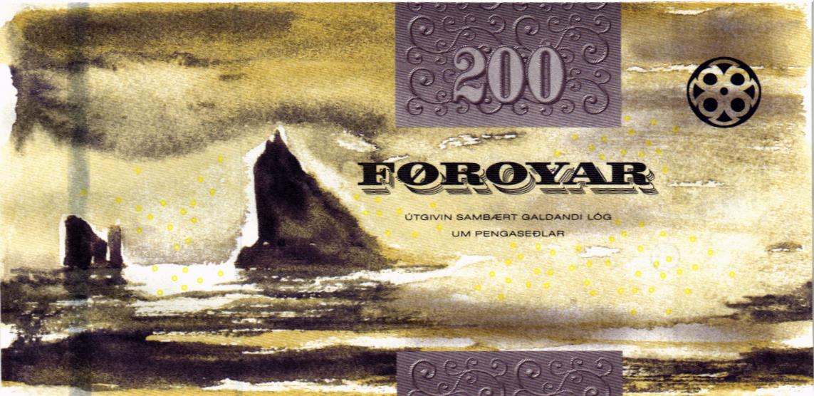 ФАРЕРСКИЕ ОСТРОВА 200 КРОН мини 2