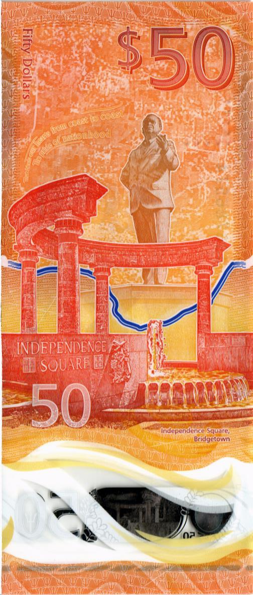 БАРБАДОС 50 ДОЛЛАРОВ мини 2