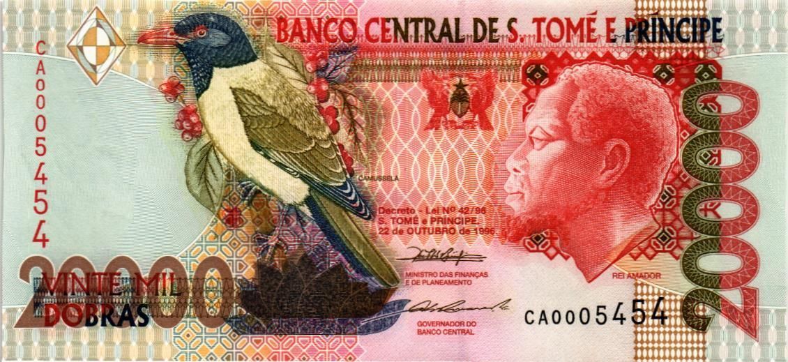 САН-ТОМЕ И ПРИНСИПИ 20000 ДОБР #CA0005454 мини 1