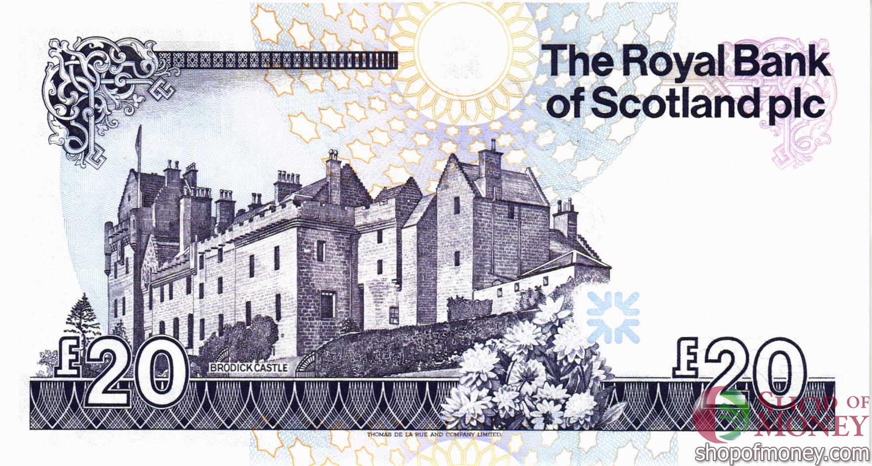 ШОТЛАНДИЯ 20 ФУНТОВ мини 2