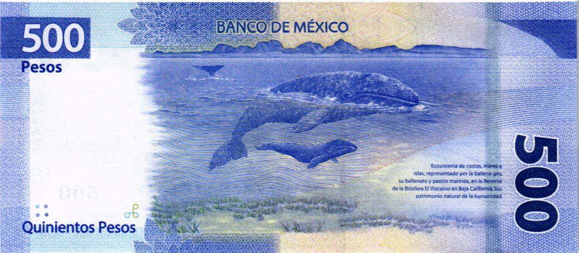 МЕКСИКА 500 ПЕСО (05.01.2022) мини 2
