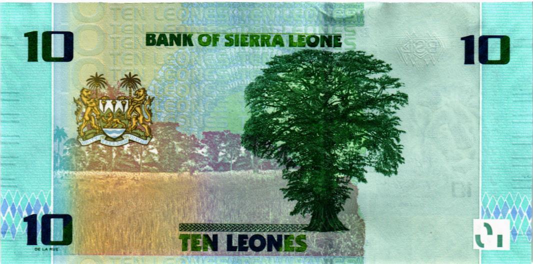 СЬЕРРА ЛЕОНЕ 10 ЛЕОНЕ мини 2