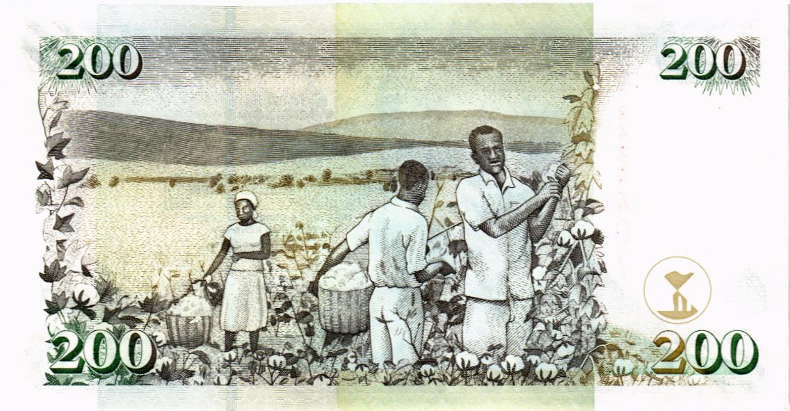 КЕНИЯ 200 ШИЛЛИНГОВ мини 2