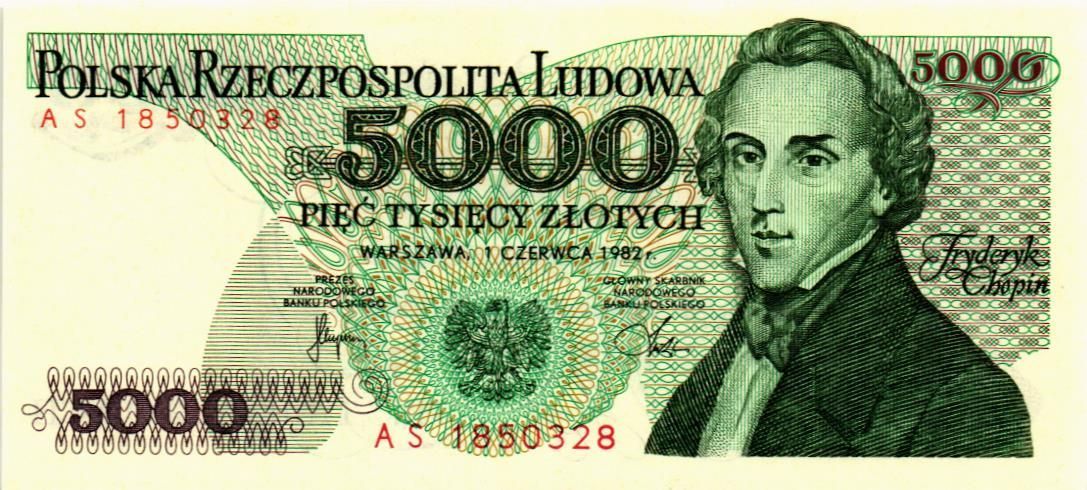 ПОЛЬША 5000 ЗЛОТЫХ