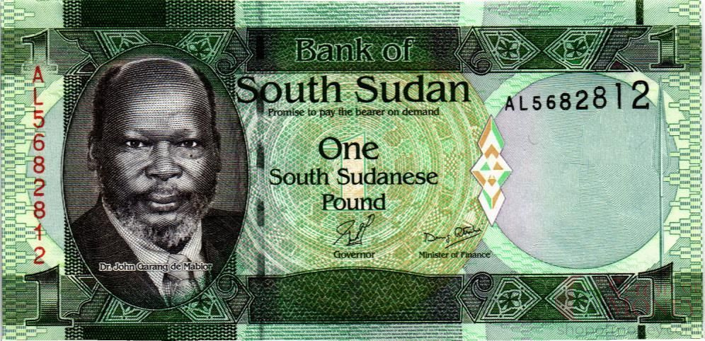 ЮЖНЫЙ СУДАН 1 ФУНТ мини 1