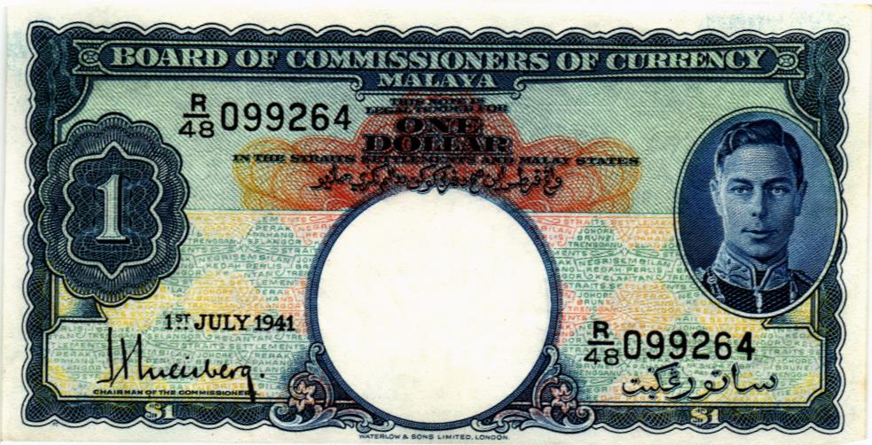 МАЛАЙЯ 1 ДОЛЛАР