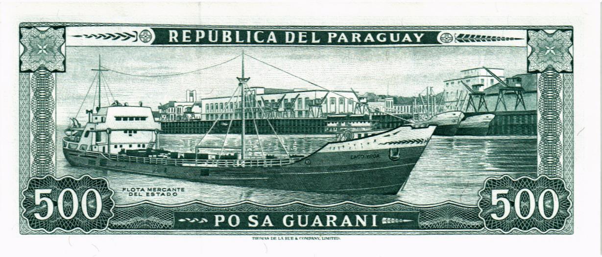 ПАРАГВАЙ 500 ГУАРАНИ мини 2