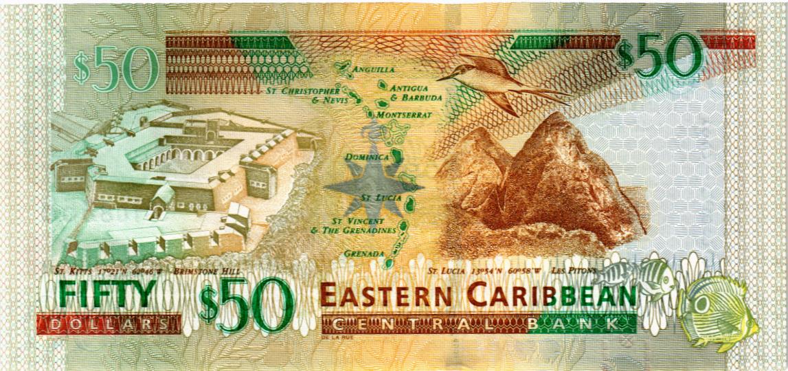ВОСТОЧНЫЕ КАРИБЫ 50 ДОЛЛАРОВ мини 2