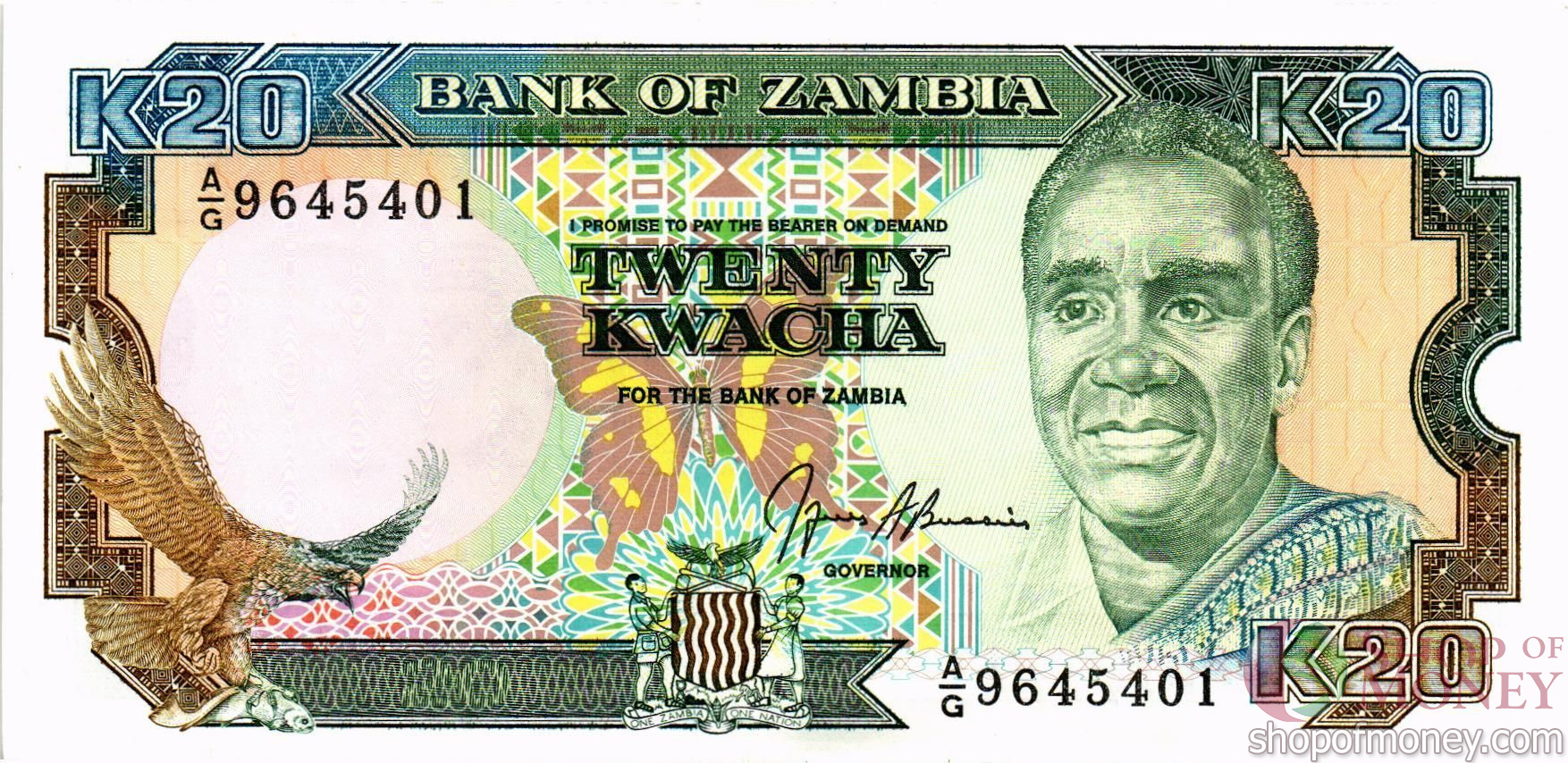 ЗАМБИЯ 20 КВАЧА
