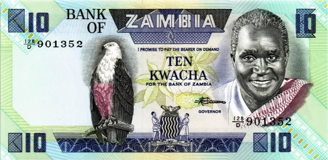 ЗАМБИЯ 10 КВАЧА