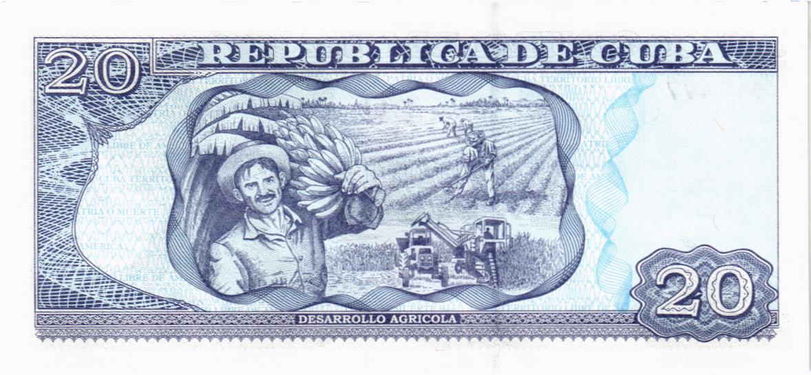 КУБА 20 ПЕСО мини 2