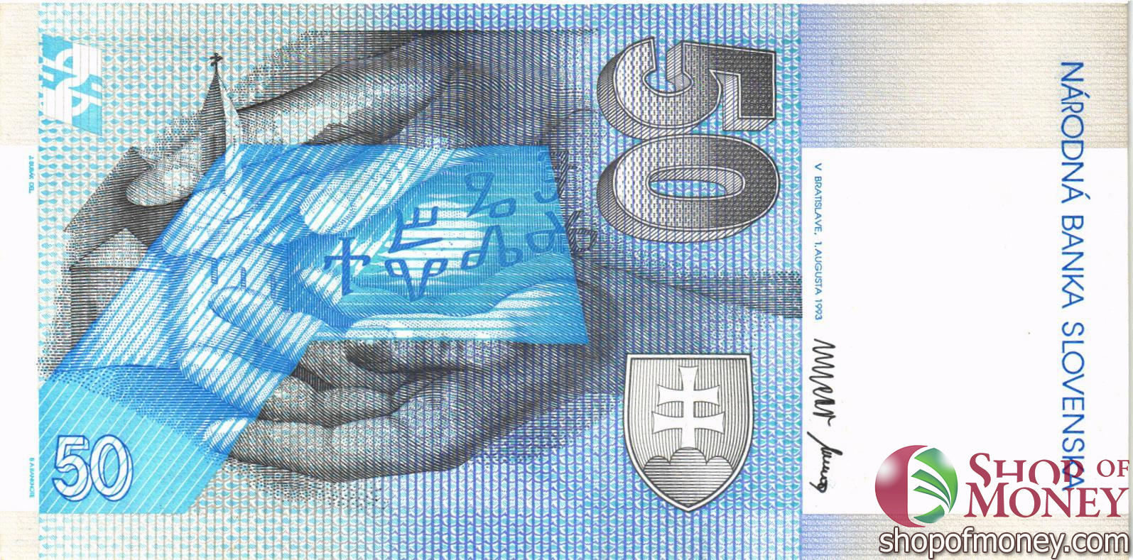 СЛОВАКИЯ 50 КРОН мини 2