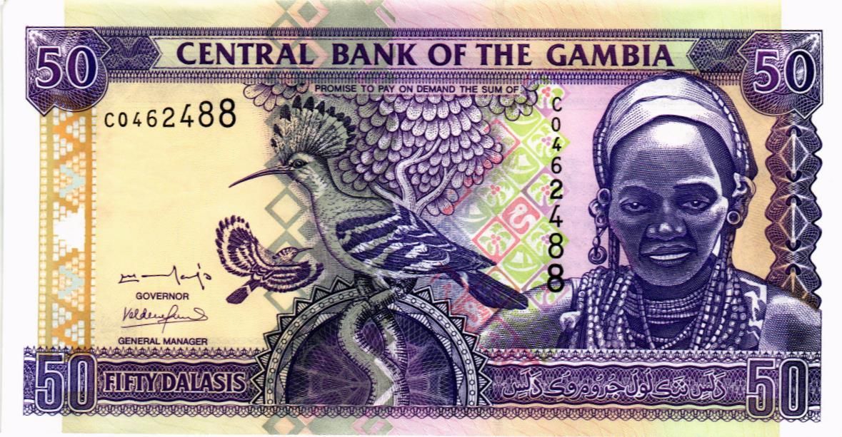 ГАМБИЯ 50 ДАЛАСИ