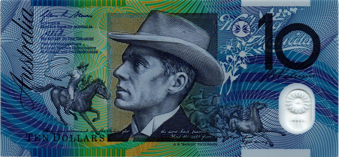 АВСТРАЛИЯ 10 ДОЛЛАРОВ мини 1