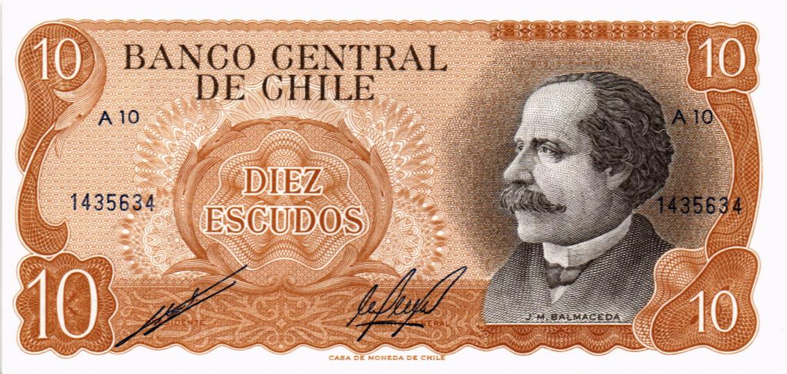 ЧИЛИ 10 ЭСКУДО мини 1