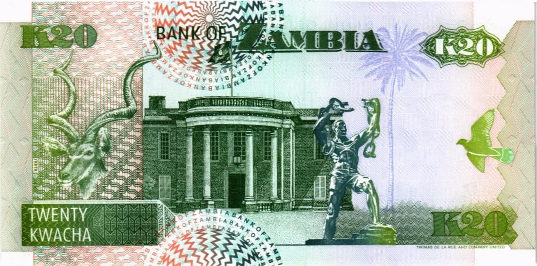 ЗАМБИЯ 20 КВАЧА мини 2