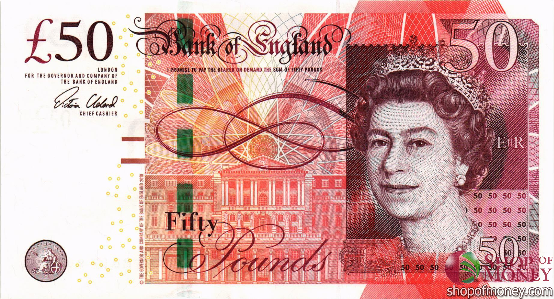 ВЕЛИКОБРИТАНИЯ/АНГЛИЯ 50 ФУНТОВ мини 1