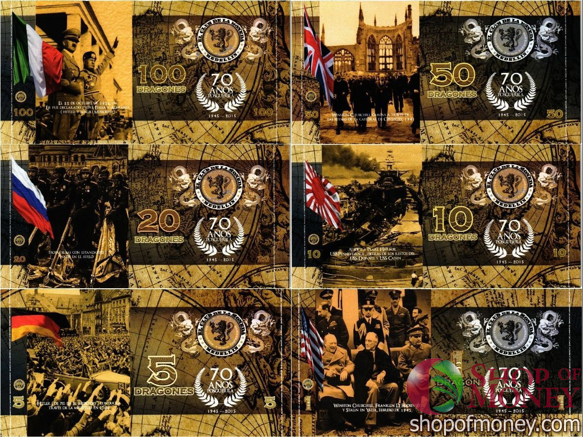 КОЛУМБИЯ ДРАГОНЕС (ПРАВИТЕЛИ ГОСУДАРСТВ) мини 2