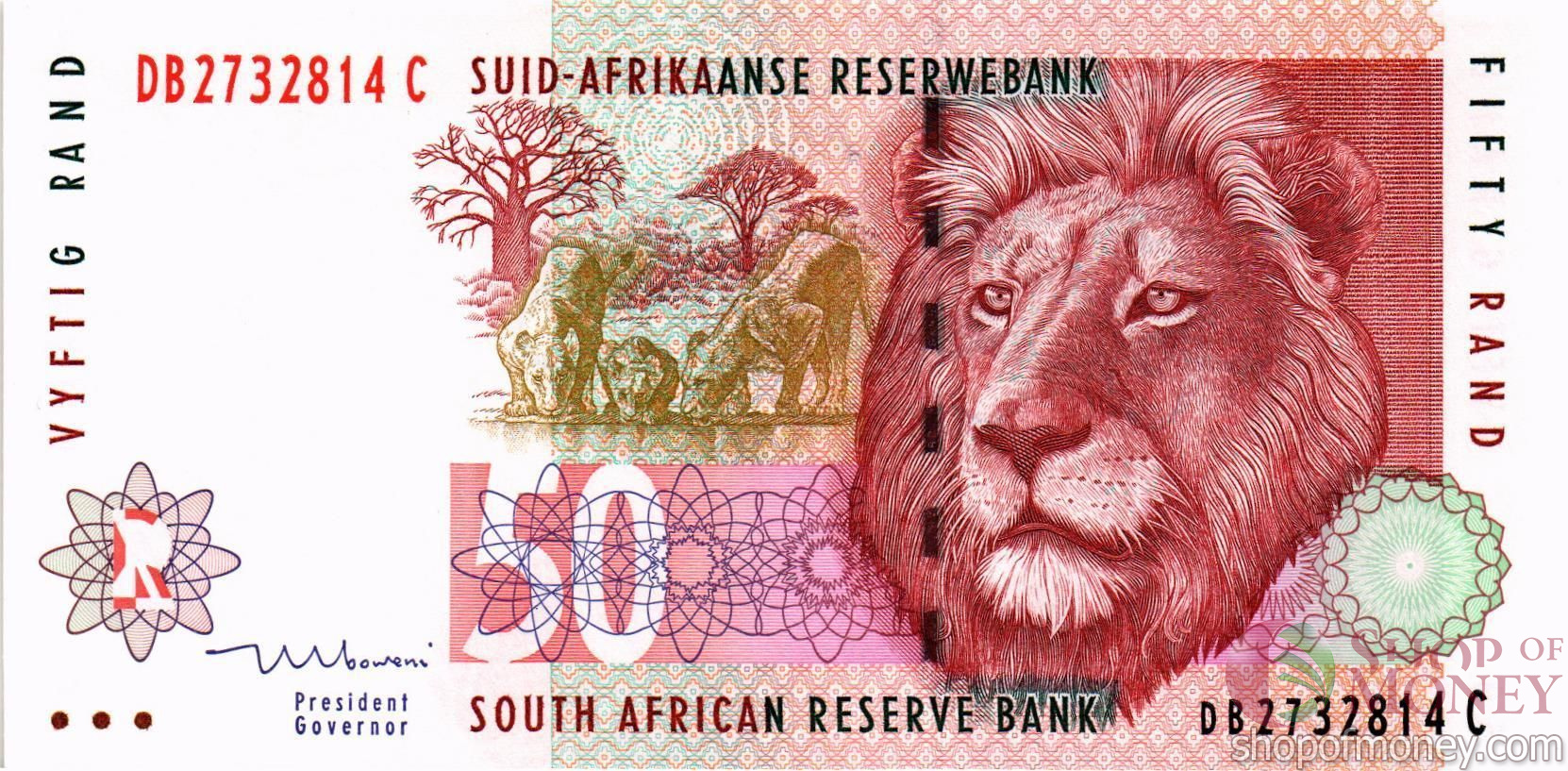 ЮАР 50 РАНД мини 1