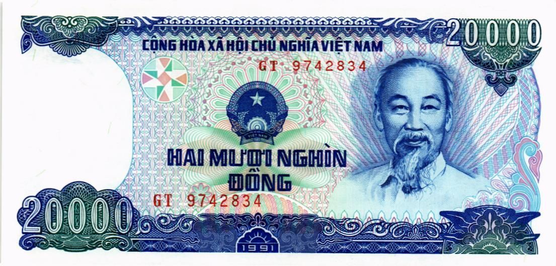 ВЬЕТНАМ 20000 ДОНГА мини 1