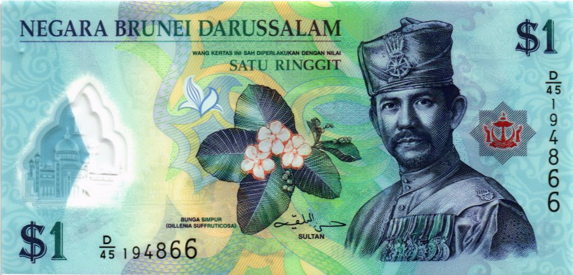 БРУНЕЙ 1 РИНГГИТ мини 1