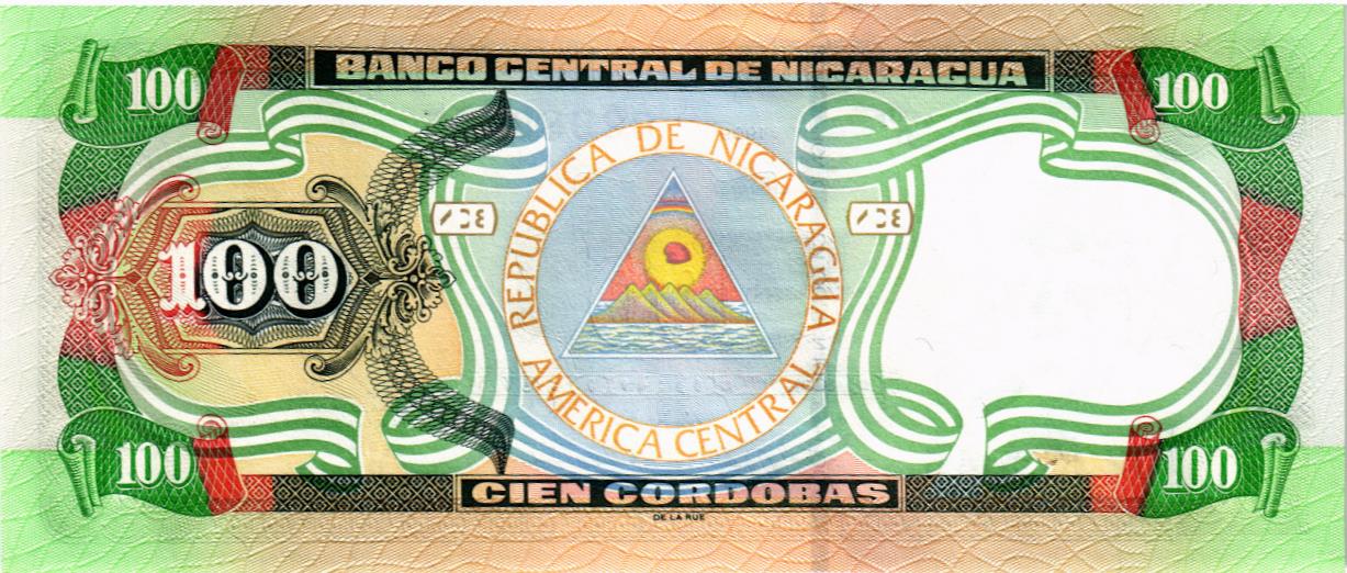 НИКАРАГУА 100 КОРДОБА мини 2