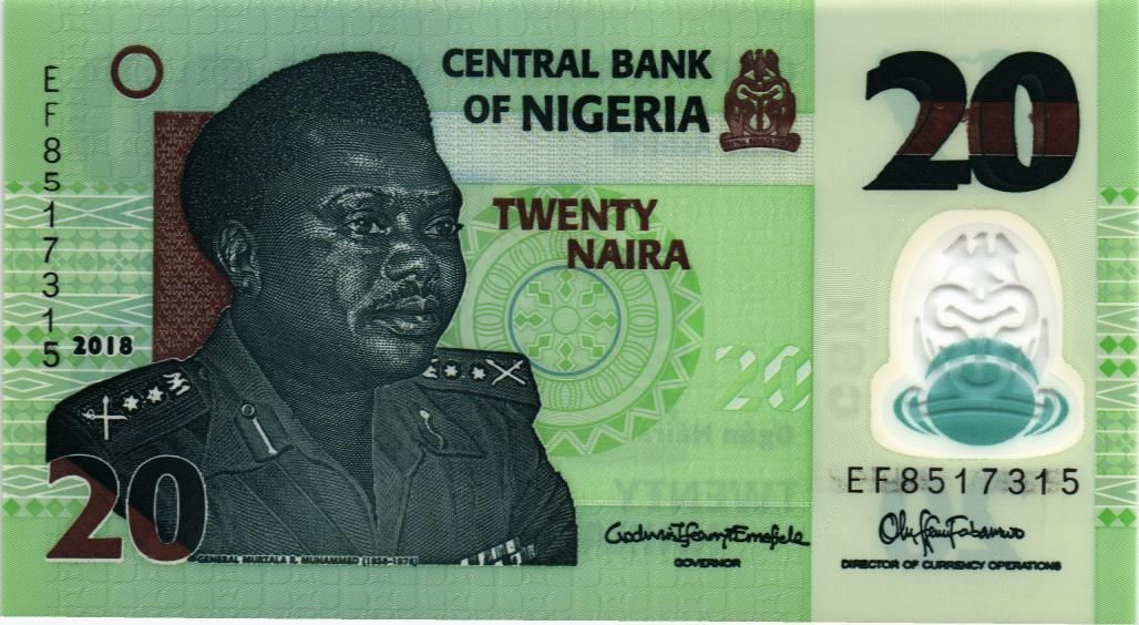 НИГЕРИЯ 20 НАЙРА
