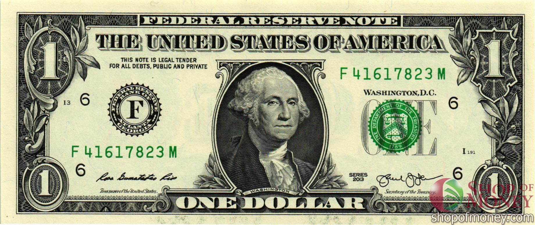 США 1 ДОЛЛАР (F-Миннеаполис) мини 1