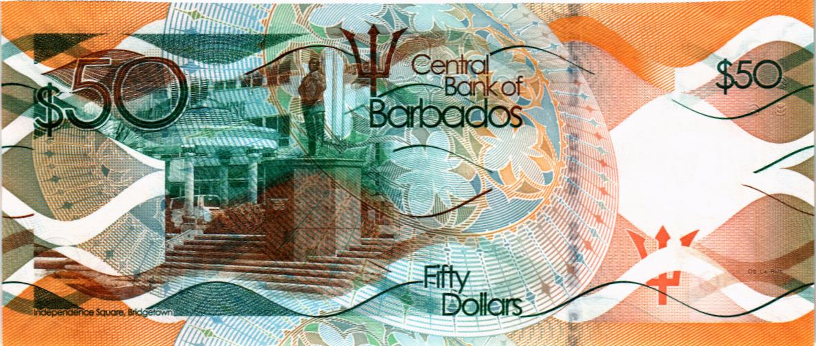 БАРБАДОС 50 ДОЛЛАРОВ мини 2