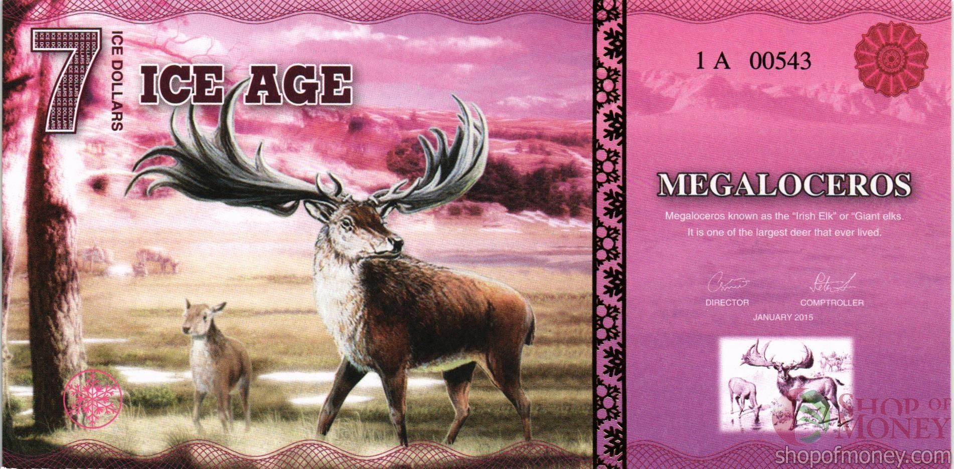 ЛЕДНИКОВЫЙ ПЕРИОД 7 ДОЛЛАРОВ мини 1