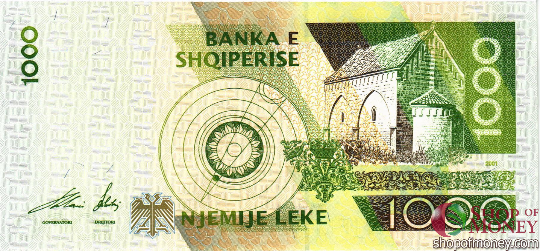 АЛБАНИЯ 1000 ЛЕК мини 2