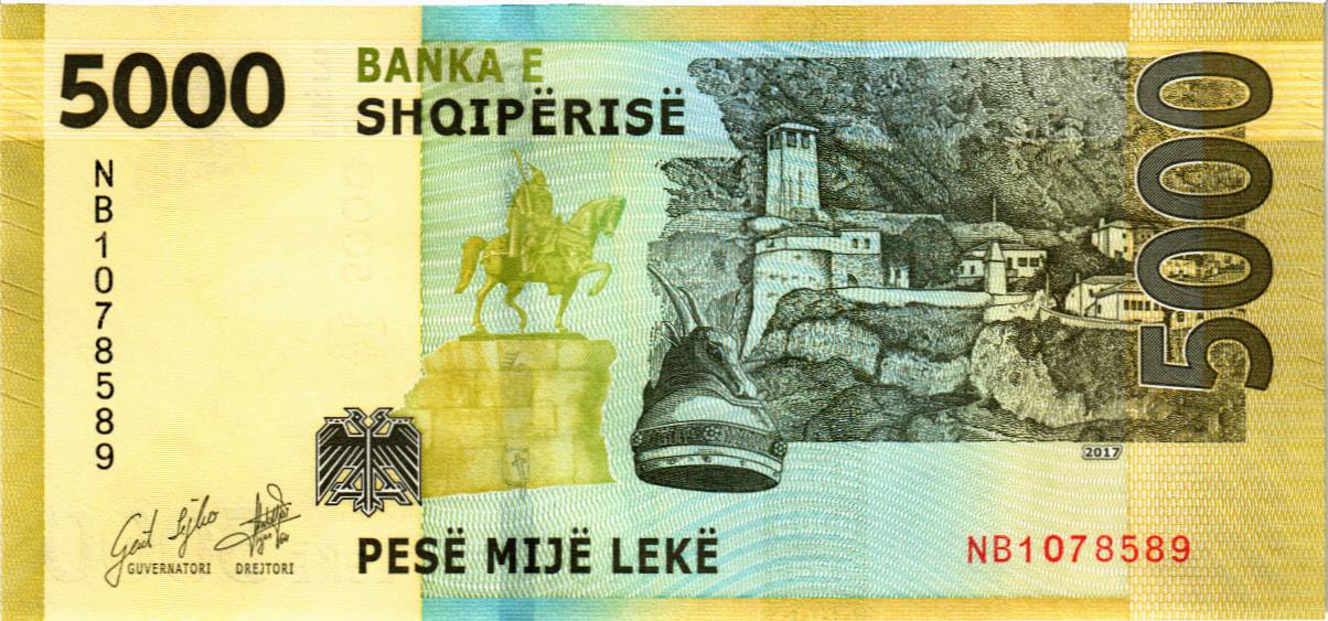 АЛБАНИЯ 5000 ЛЕК мини 2