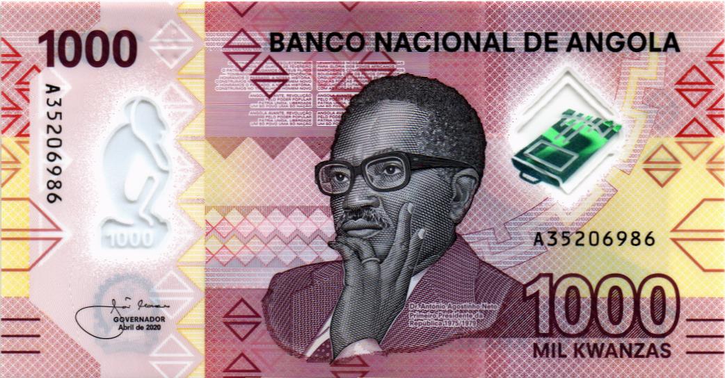 АНГОЛА 1000 КВАНЗА